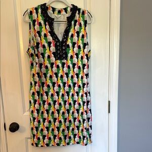 Crown & Ivy Multicolor Patterned Dress